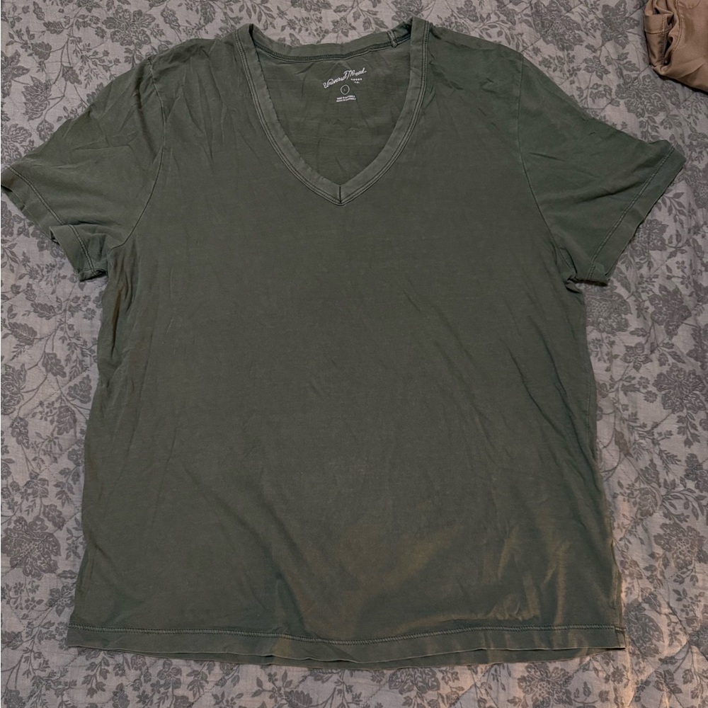 Universal Thread Green Relaxed Short Sleeve Tee